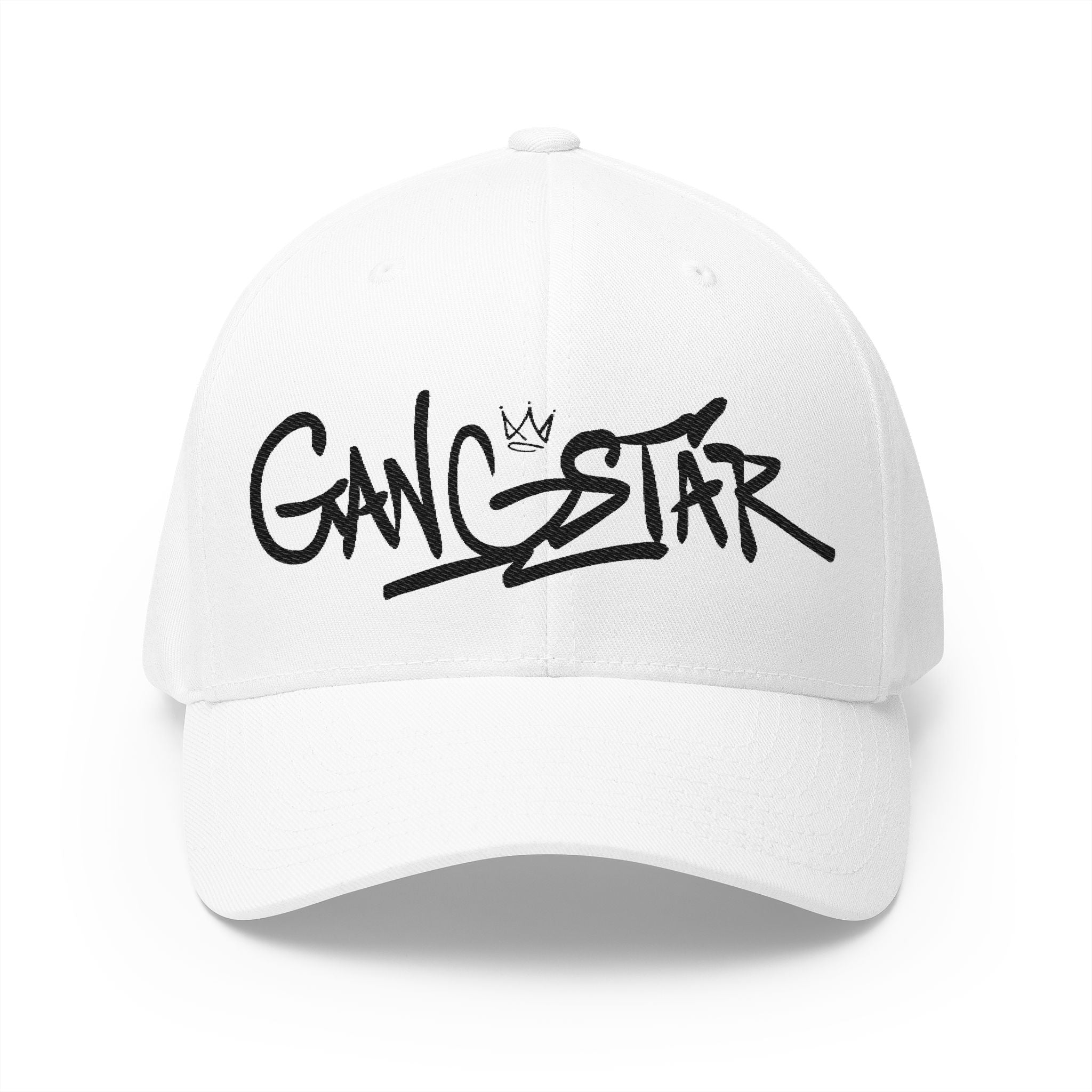 GORRA CERRADA GANGSTAR BLANCA