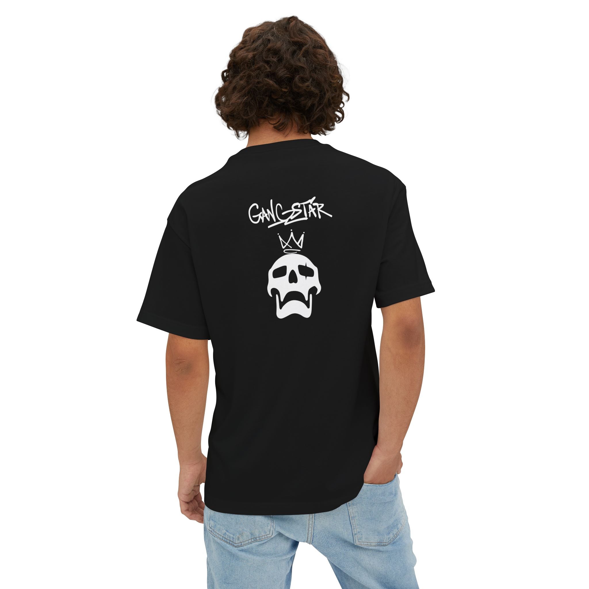 CAMISETA OVERSIZED SKULL WHITE