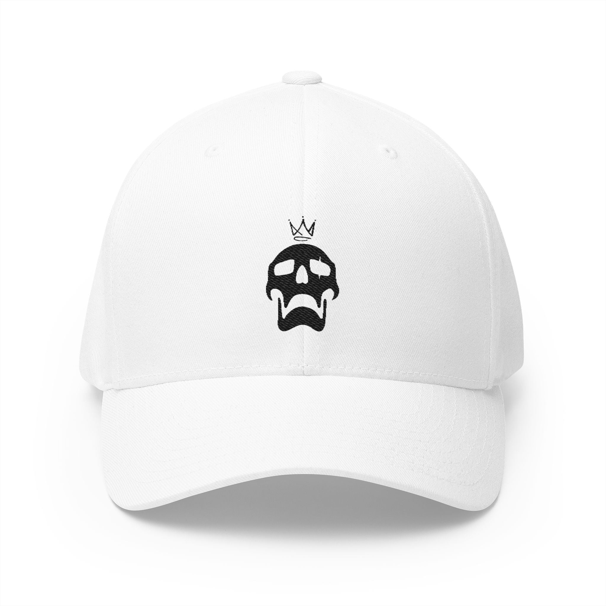 GORRA CERRADA SKULL BLANCA