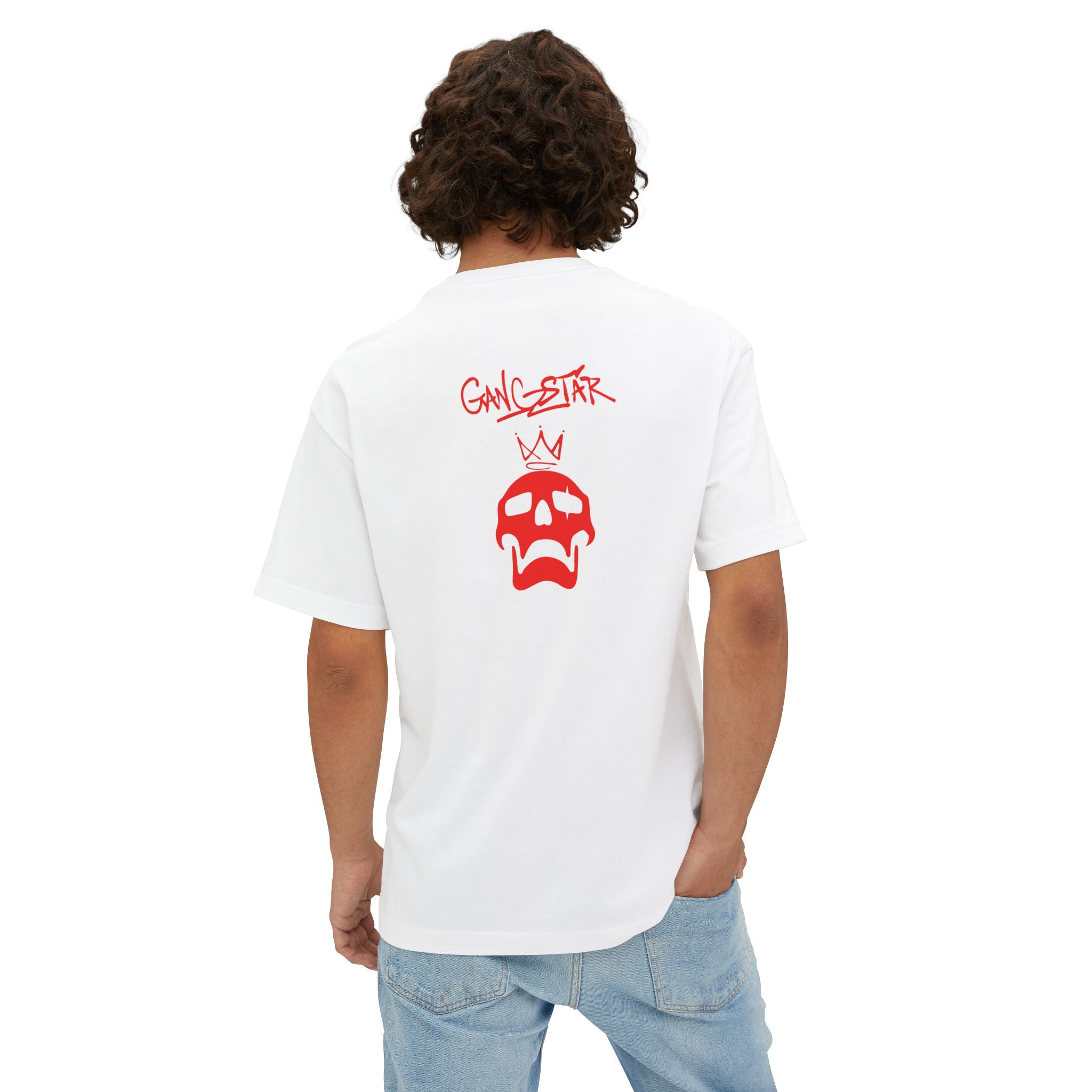 CAMISETA OVERSIZED SKULL RED