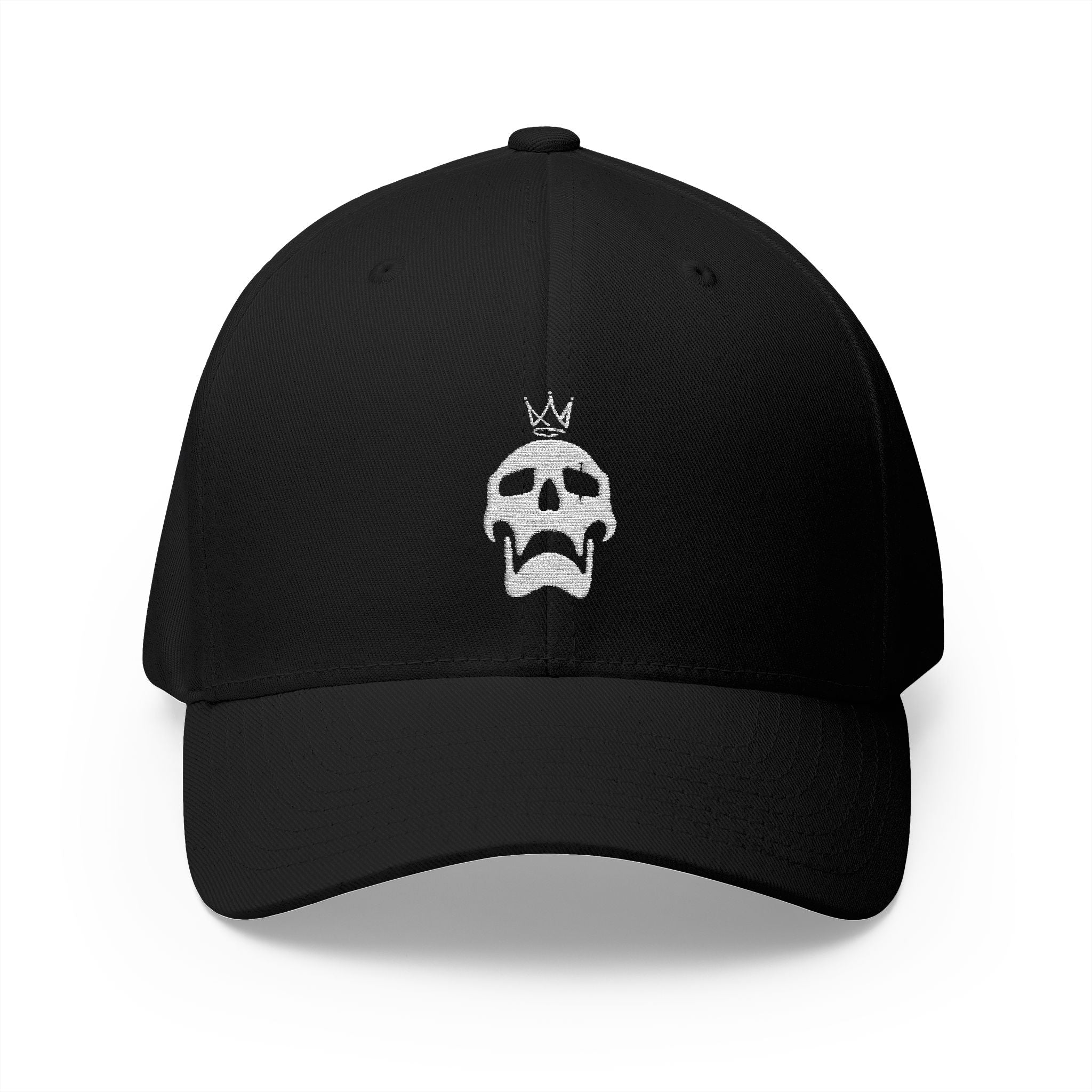 GORRA CERRADA SKULL NEGRA