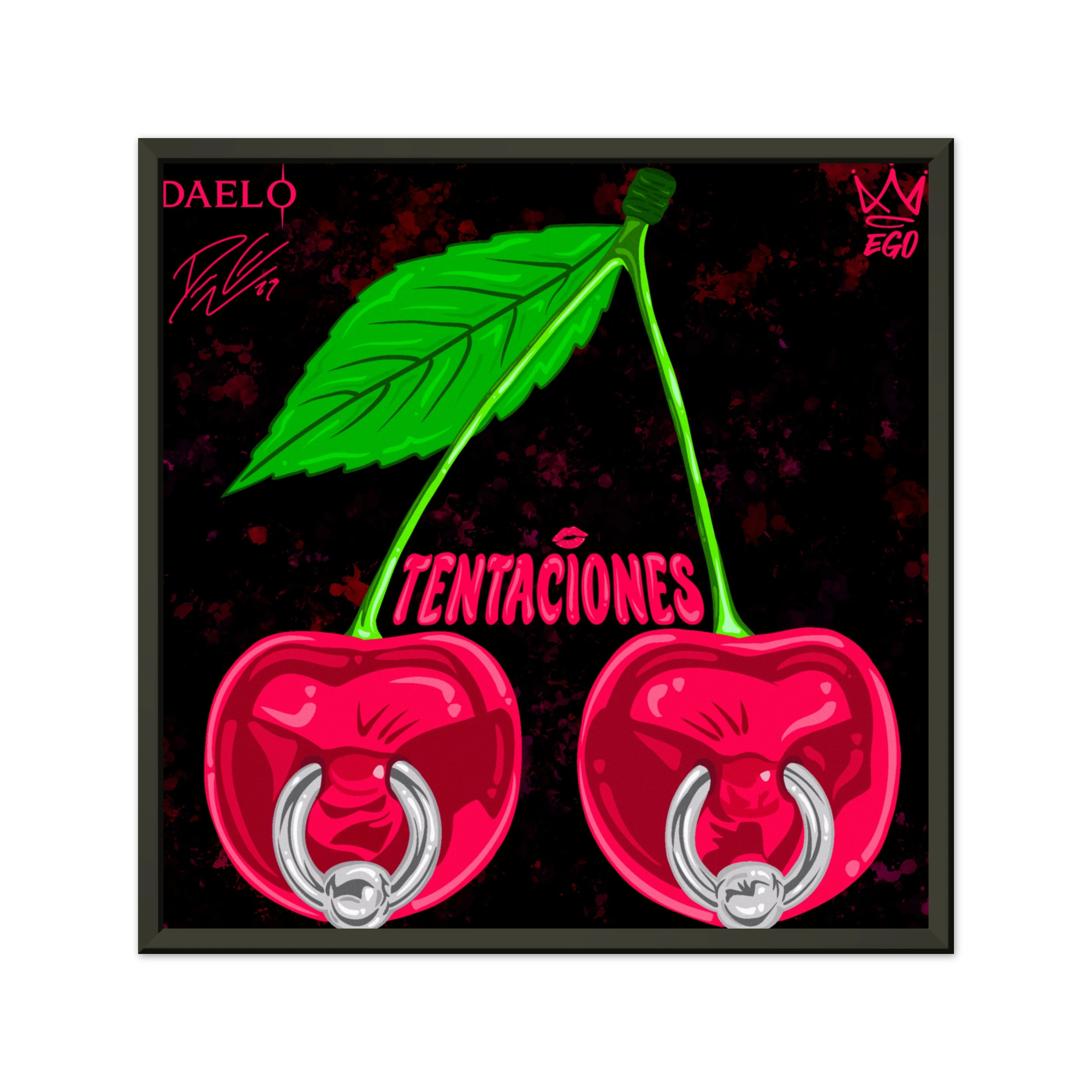 CUADRO TENTACIONES 30x30