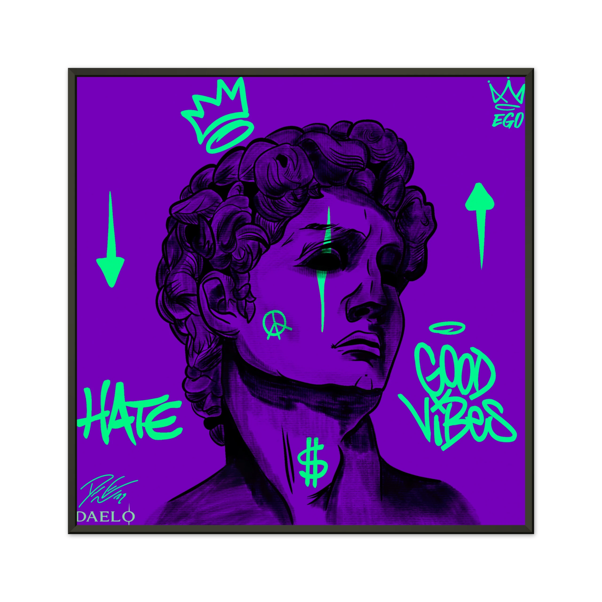 CUADRO DAVID 50x50